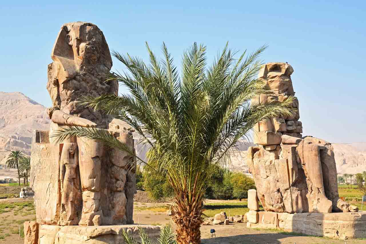 Colossi of Memnon, Luxor - Egito